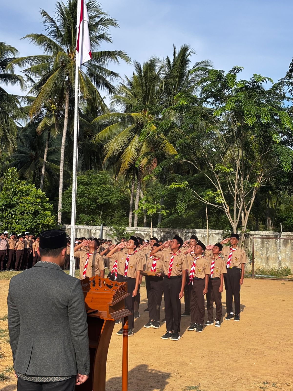 Santri Dayah Samudera Pasai Madani Peringati HUT RI ke-80: Merdeka dari Penjajahan, Kini Melawan Kebodohan dan Ketidakadilan