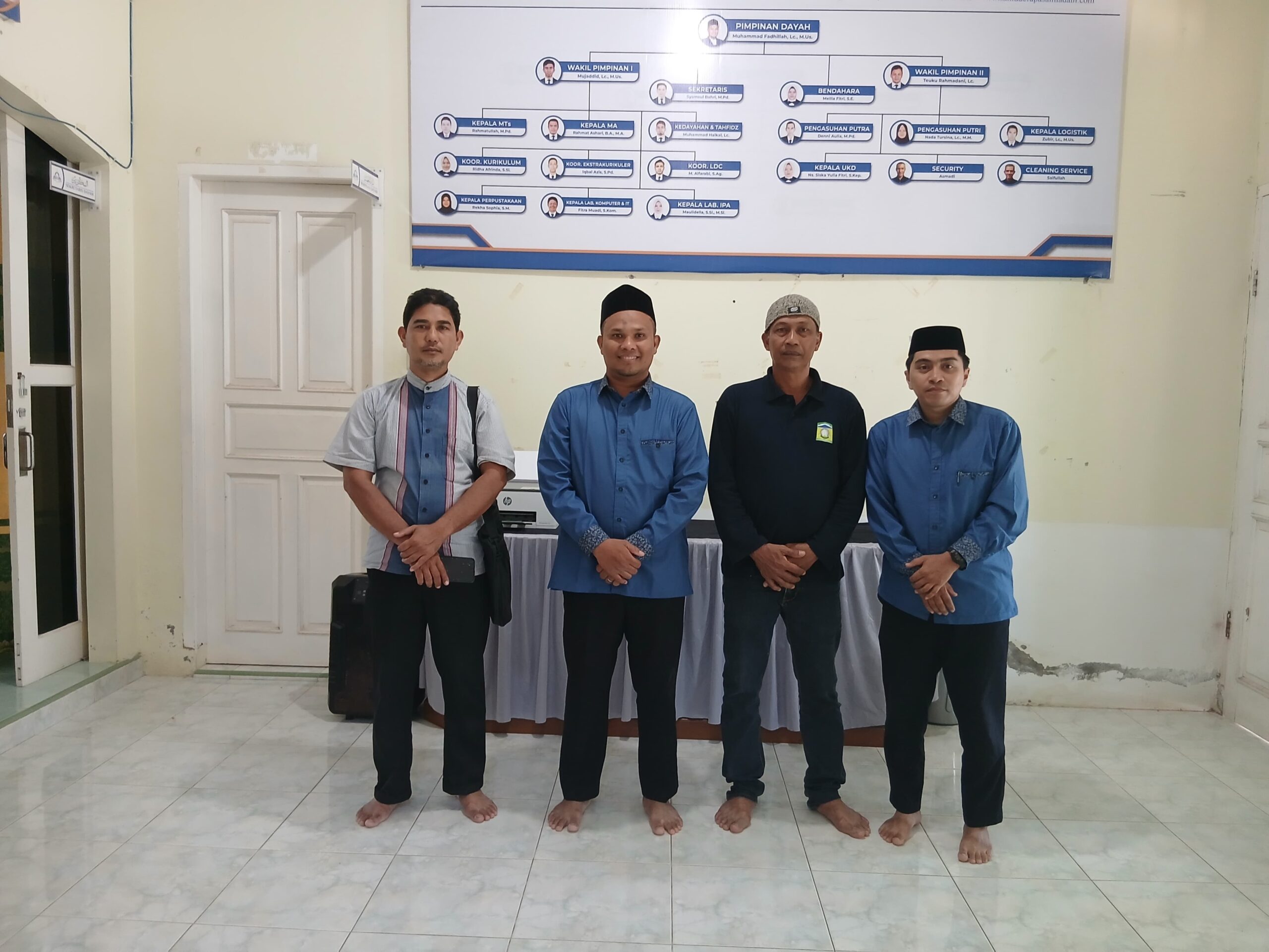 Silaturrahmi Dinas Pendidikan Dayah Aceh Besar ke Dayah Samudera Pasai Madani
