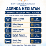 Ujian Tahfidz Santri kelas IX