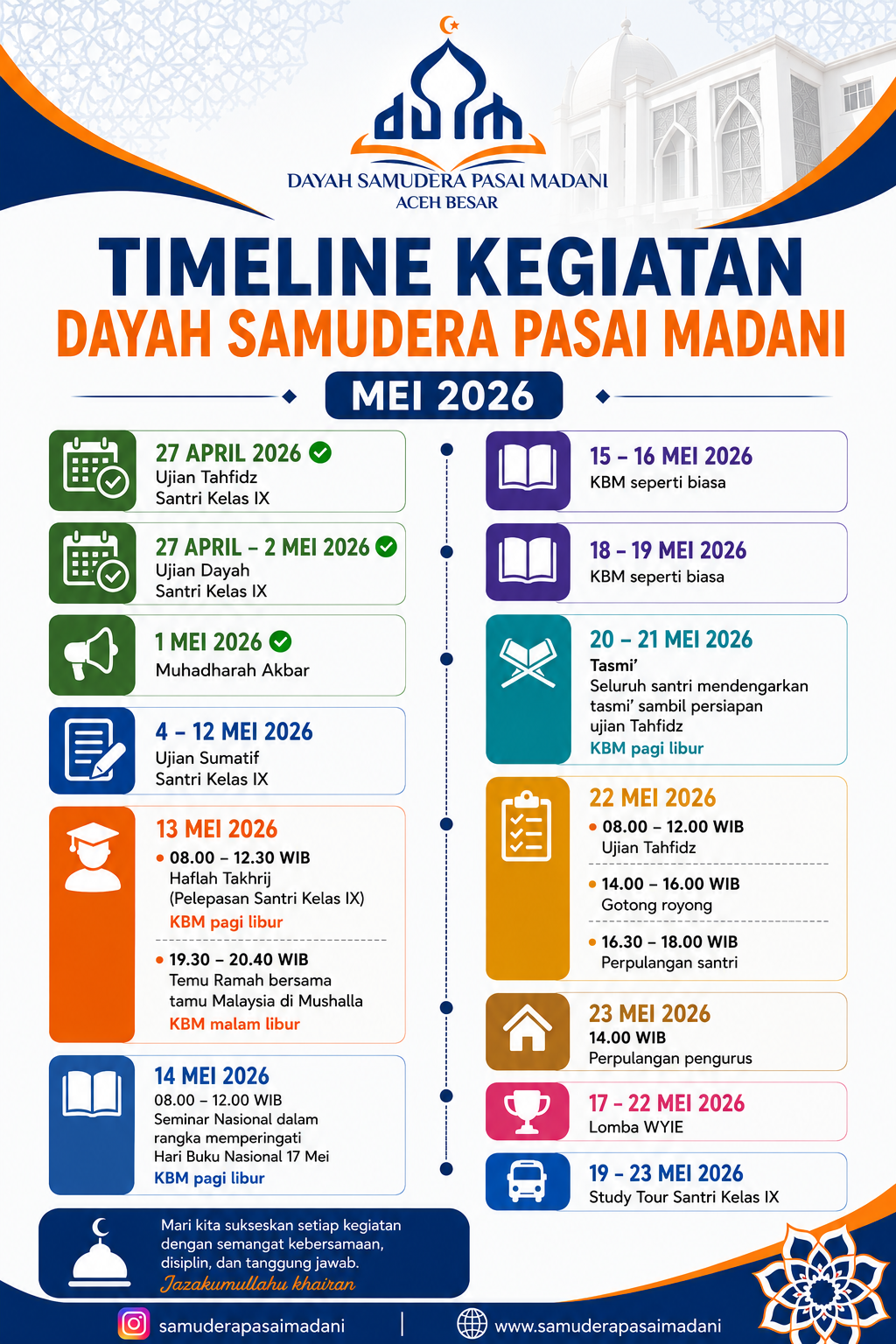 AGENDA MEI 2026