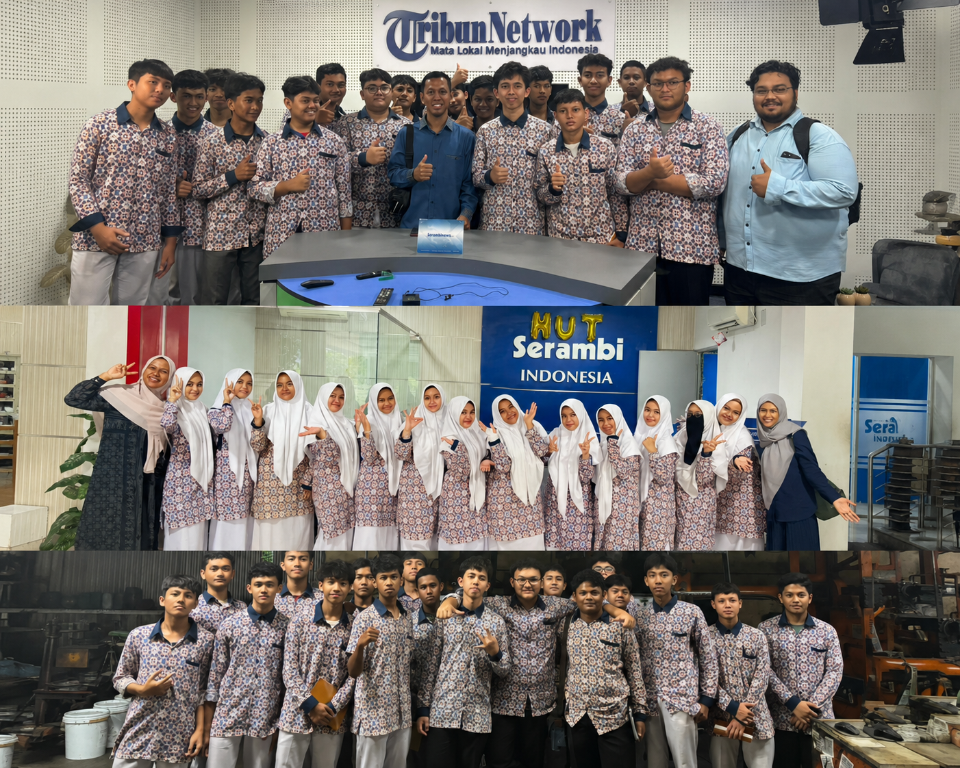 Santri DSPM Kunjungi Serambi Indonesia, Belajar Dunia Jurnalistik dan Penyiaran