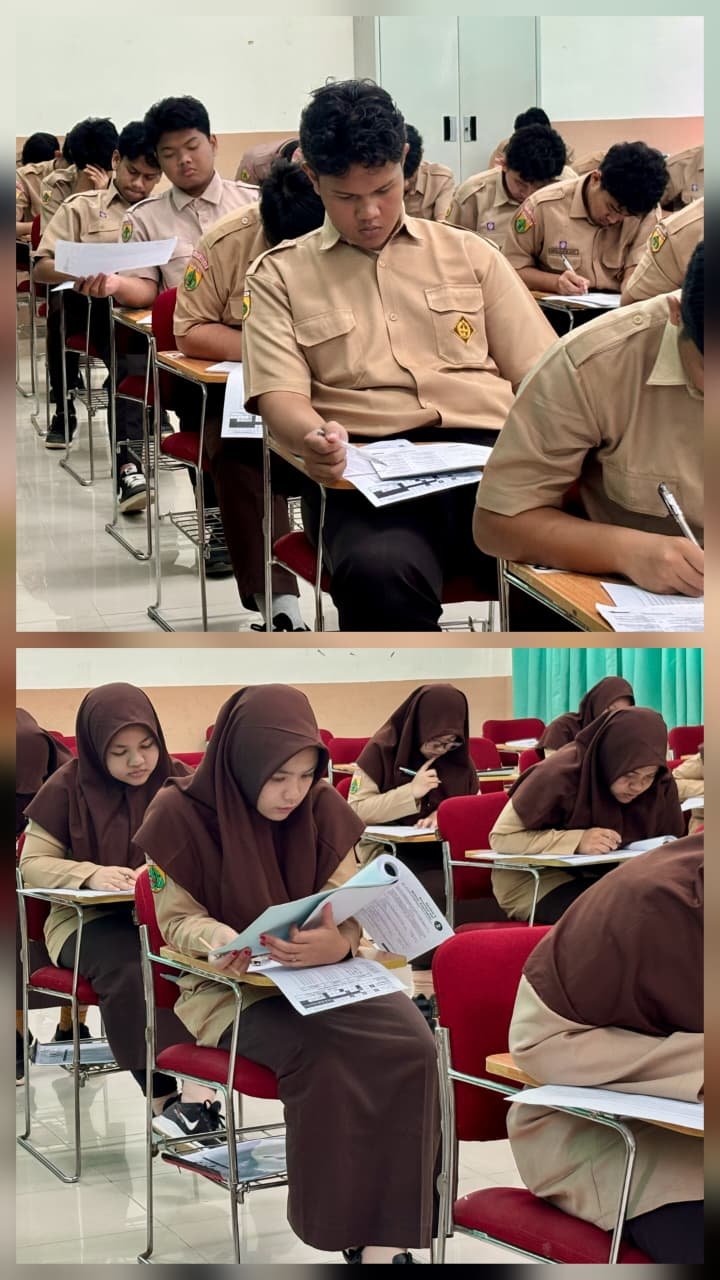 Santri MA Samudera Pasai Madani Ikuti Tes TOEFL Prediction di LDC UIN Ar-Raniry
