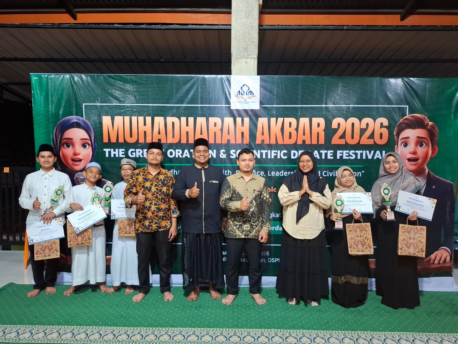 Muhadharah Akbar 2026: Membangun Keberanian, Kepemimpinan, dan Peradaban melalui Kekuatan Kata